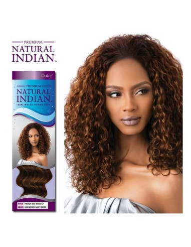 Outre Natural Indian Tissage French Kiss Wave 12" Outre Natural Indian Tissage French Kiss Wave 12"