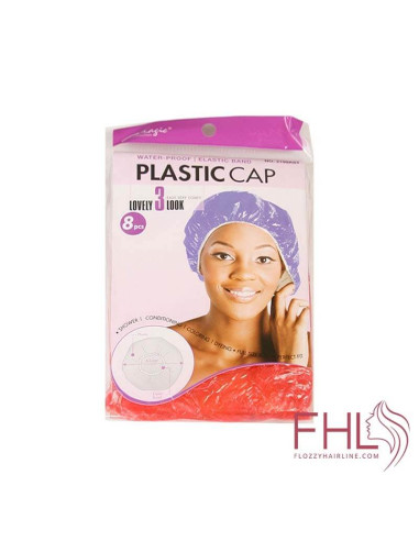 Magic Collection Plastique Bonnet Douche 8pcs Magic Collection Plastique Bonnet Douche 8pcs