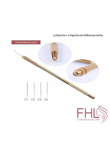 Ventilating Needle for Wig Making - Kit Aiguille pour Création Closure Ventilating Needle for Wig Making - Kit Aiguille pour Création Closure