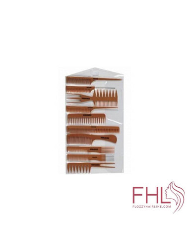 Magic Collection (Peigne) Comb Set -10PCS Magic Collection (Peigne) Comb Set -10PCS