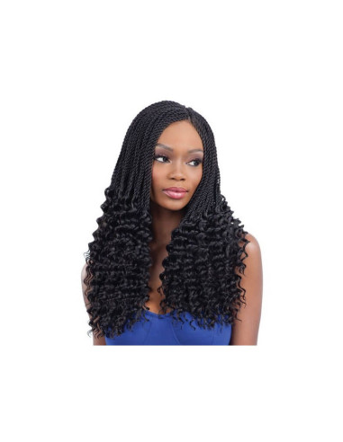 Mèche à Tresser Freetress Pre Curled Lusty Twist Crochet Braid Mèche à Tresser Freetress Pre Curled Lusty Twist Crochet Braid