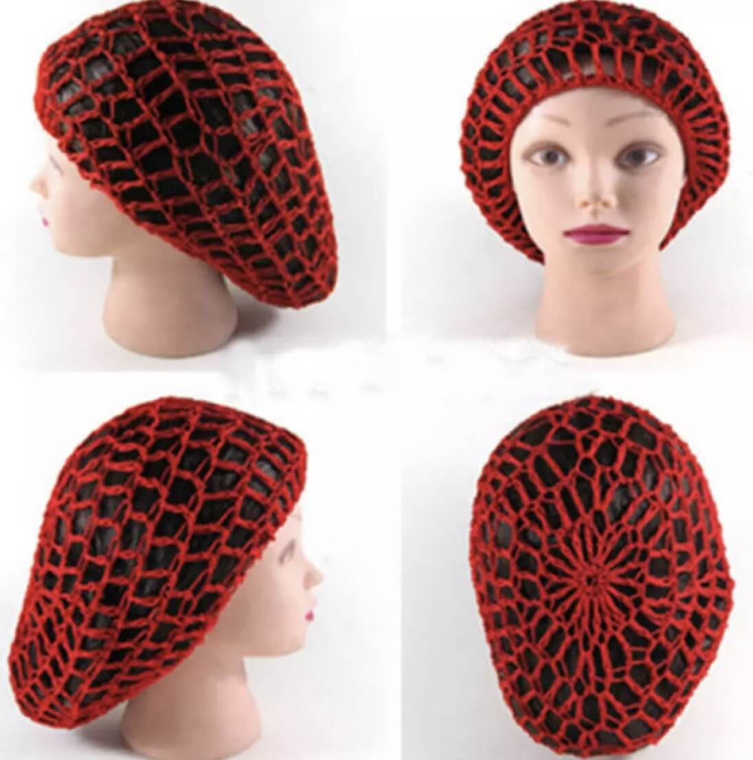 Bonnet De Nuit En Filet Ourlet Elastique Fort Accessoire De Coi