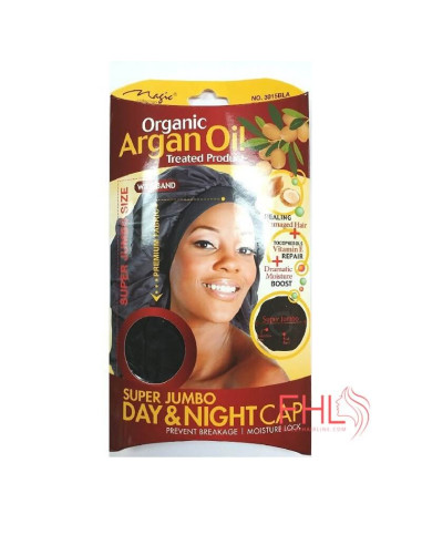 Accessoire de Coiffure Magic Collection Argan Oil Super Jumbo Bonnet Accessoire de Coiffure Magic Collection Argan Oil Super Jumbo Bonnet