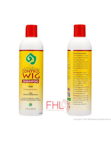Entretien Perruque, Tissage, Mèches à Tresser African Essence Wig Control Shampoo Entretien Perruque, Tissage, Mèches à Tresser African Essence Wig Control Shampoo