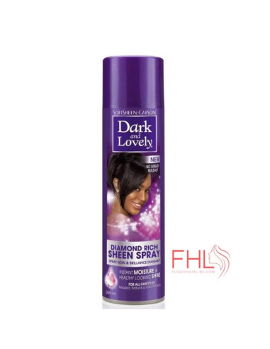 Entretien Perruque, Tissage, Mèches à Tresser Dark & Lovely Diamond Rich Sheen Spray Entretien Perruque, Tissage, Mèches à Tresser Dark & Lovely Diamond Rich Sheen Spray