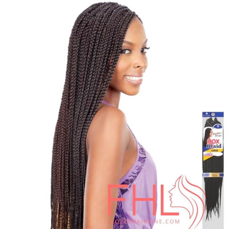 Freetress Equal Box Braid Large Crochet Braid M che Freetress Equal Box Braid Large Crochet Braid M che