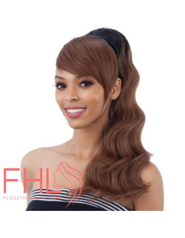 Freetress Postiche Loose Deep + Swoop Side Bang Freetress Postiche Loose Deep + Swoop Side Bang