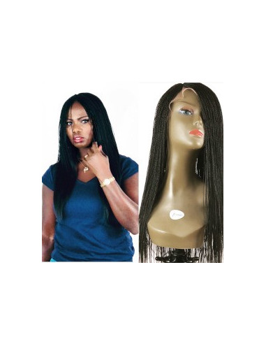Senegalese Twist Million Braid Perruque fait main Senegalese Twist Million Braid Perruque fait main