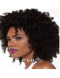perruque demi tete afro
