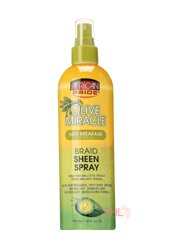 African Pride Olive Miracle Braid Sheen Spray African Pride Olive Miracle Braid Sheen Spray