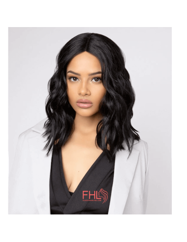 Feme Lace Front Perruque Teased Midi Feme Lace Front Perruque Teased Midi