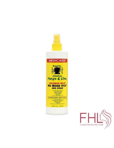Entretien Perruque, Tissage, Mèches à Tresser Jamaican Mango & Lime NO MORE ITCH GRO SPRAY Entretien Perruque, Tissage, Mèches à Tresser Jamaican Mango & Lime NO MORE ITCH GRO SPRAY