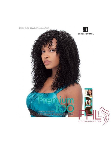 Sensationnel Premium Too Tissage Jerry Curl 14" Sensationnel Premium Too Tissage Jerry Curl 14"