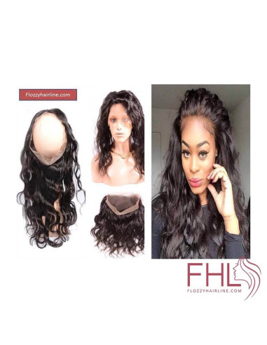 360 Lace Frontal Cheveux Lisses Brésiliens 18\\" 360 Lace Frontal Cheveux Lisses Brésiliens 18\\"