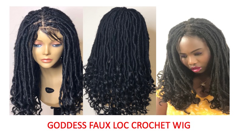 How to make a crochet faux locs wig